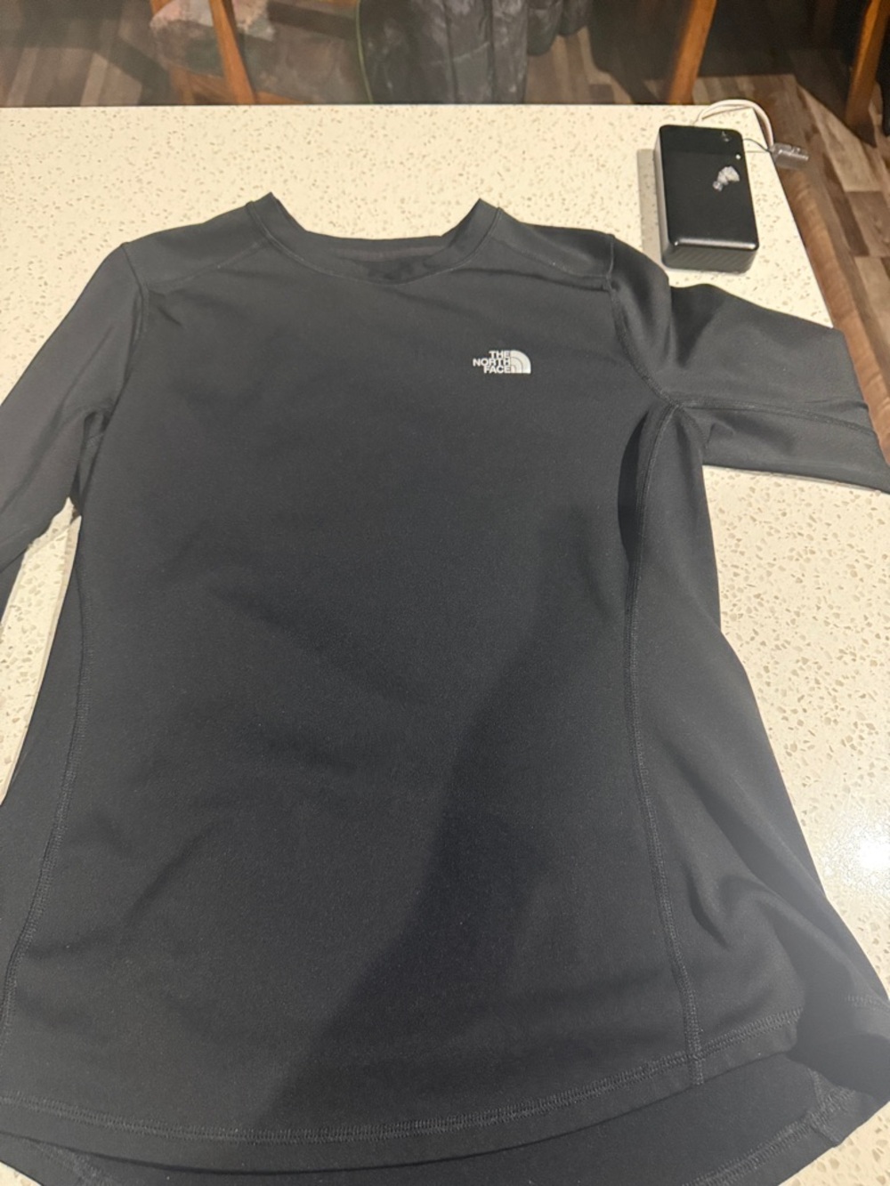 The North Face Black Crewneck Performance Shirt